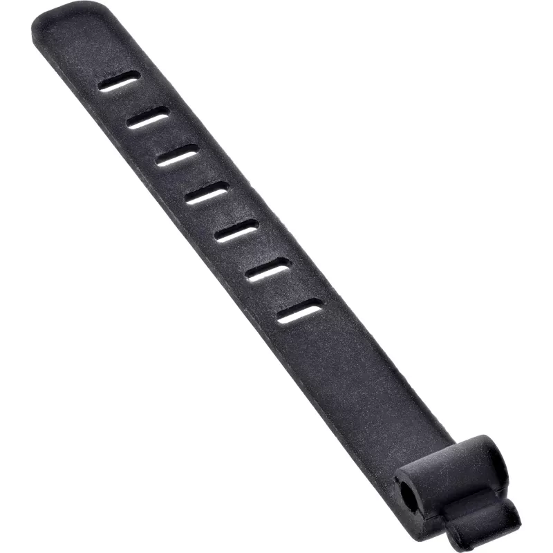 InLine 59972A Kabelbinder Leiterkabelbinder Silikon Schwarz 10 Stk.