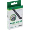 InLine 59972A Kabelbinder Leiterkabelbinder Silikon Schwarz 10 Stk.