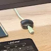 InLine 59971M Kabel-Organizer Universal Kabelclip Schwarz 10 Stück