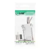 InLine Adapter DB9 Buchse / RJ45 8P8C Buchse metallbeschichtetes Gehäuse 68889L