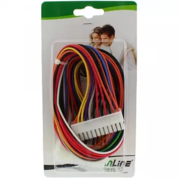 InLine Mainboard-Kabel ATX 24-pin Stecker / Buchse 0,45 m