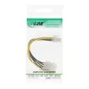 InLine Mainboard-Netzteiladapter ATX 2.0/EPS 8pin / 12V ATX1.3 4pin 0,15m