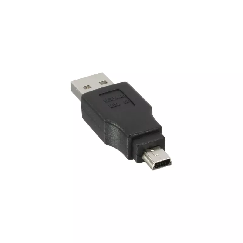 InLine Adapter USB 2.0 Typ-A-Stecker / Mini-USB 5-Pin-Stecker 33441C