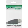 InLine Adapter USB 2.0 Typ-A-Stecker / Mini-USB 5-Pin-Stecker 33441C