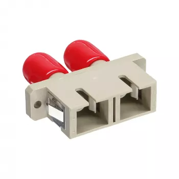 Glasfaser-Adapter Duplex ST/SC InLine 89991D