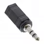Audio-Adapter 2,5-mm-Klinkenbuchse / 3,5-mm-Klinkenstecker Stereo InLine 99309