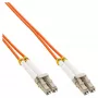 Glasfaser-Duplex-Kabel LC/LC InLine 88522 50/125µm OM2 5m