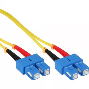 InLine Glasfaser-Duplexkabel SC/SC 9/125µm OS2 2m, 2 m, OS2, SC, SC