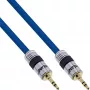 InLine Premium Audio-Kabel 3,5 mm Klinke Stecker/Stecker 0,5 m