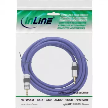 InLine Premium Audiokabel 3,5 mm Klinke Stecker/Stecker 20 m