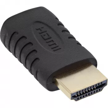 HDMI Adapter InLine 17691G HDMI Stecker / Mini HDMI Buchse vergoldet