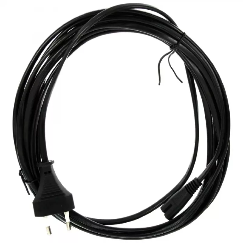 InLine Netzkabel, Eurostecker / Euro8-Stecker, schwarz, 10m