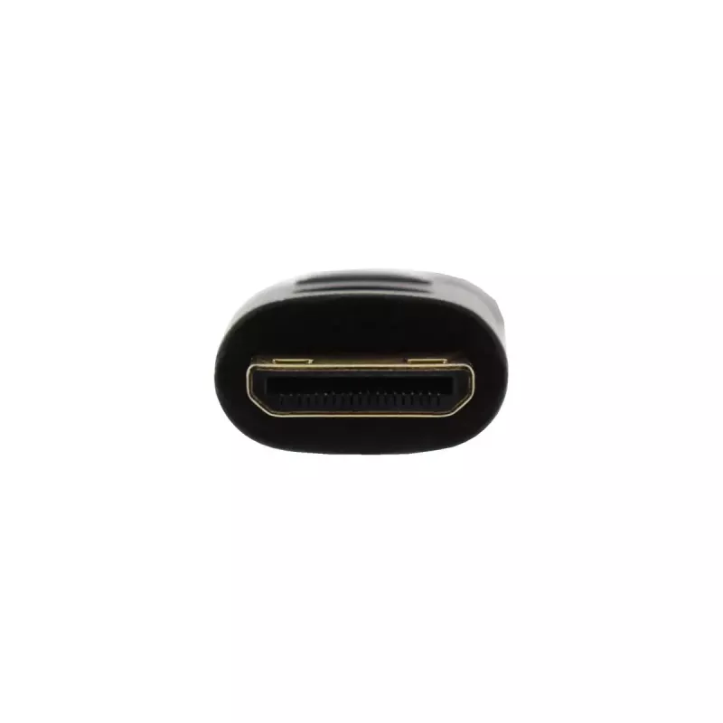 InLine High Speed HDMI-Kabel mit Ethernet, AM/CM, superflach, schwarz/gold, 1,8 m
