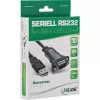 USB 2.0 auf Seriell Adapterkabel InLine 33306I 0,25 m Schwarz