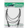 InLine Netzkabel China-Stecker auf Euro8 IEC-C7, schwarz, 1,8 m