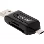 InLine OTG Dual-Kartenleser für SD und microSD 66779