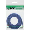 InLine Patchkabel S/FTP PiMF Cat.6 250MHz Kupfer halogenfrei blau 15m