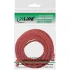 InLine Patchkabel S/FTP PiMF Cat.6 250MHz Kupfer halogenfrei rot 15m