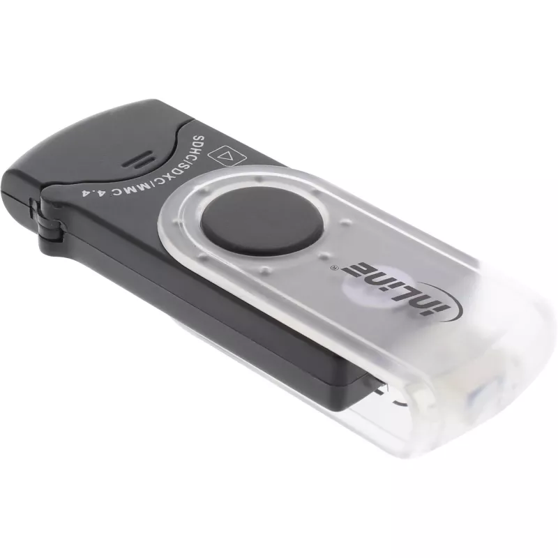 InLine USB 3.0 Mobiler Kartenleser mit 2 Steckplätzen für SD SDHC SDXC microSD