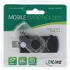 InLine USB 3.0 Mobiler Kartenleser mit 2 Steckplätzen für SD SDHC SDXC microSD