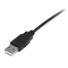 StarTech.com 0,5 m Mini-USB-2.0-Kabel – A auf Mini-B – M/M, 0,5 m, USB A, Mini-USB B, USB 2.0, Stecker/Stecker, Schwarz