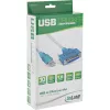 USB-Druckerkabel InLine 33397I 1,8 m Typ-A-Stecker auf DB25-Buchse