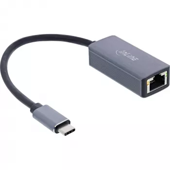 InLine USB 3.2 auf 2.5G Ethernet Netzwerkadapterkabel, USB-C auf RJ45