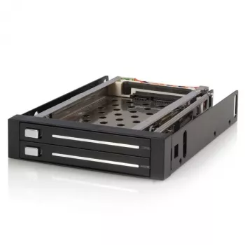 StarTech.com 2-Laufwerk 2,5-Zoll trayslose Hot-Swap-SATA-Mobile-Rack-Backplane