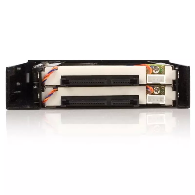 StarTech.com 2-Laufwerk 2,5-Zoll trayslose Hot-Swap-SATA-Mobile-Rack-Backplane