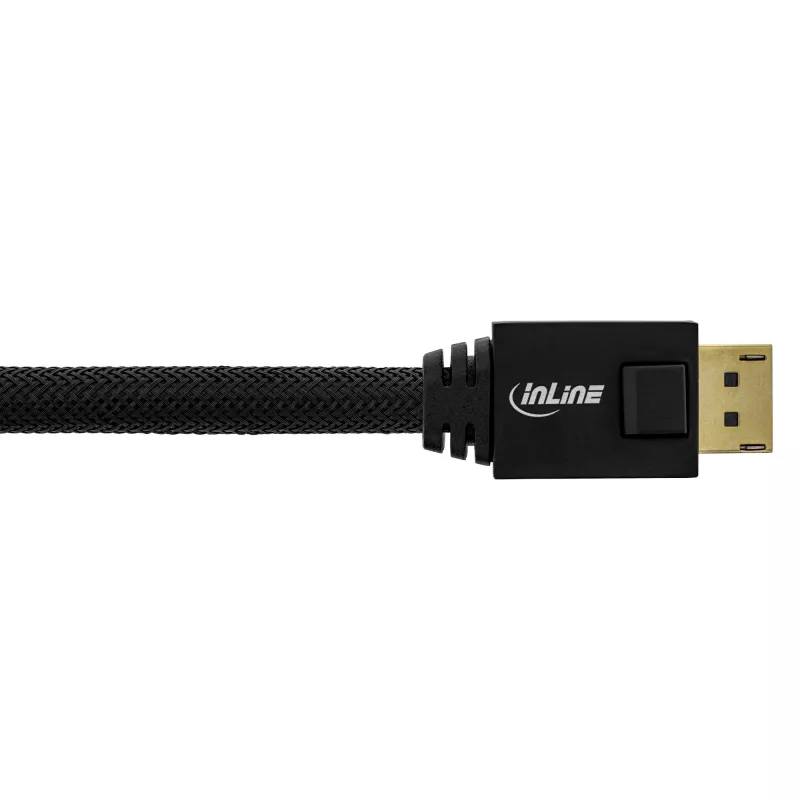 InLine DisplayPort Aktivkabel, schwarz, vergoldete Kontakte, 20 m