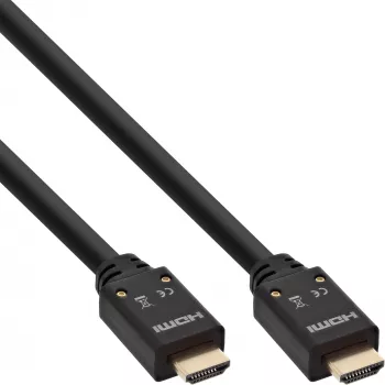 InLine HDMI Active Kabel, HDMI-High Speed mit Ethernet, M/M, 10 m
