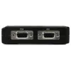 StarTech.com 2-Port Schwarz USB KVM Switch Kit mit Audio und Kabeln