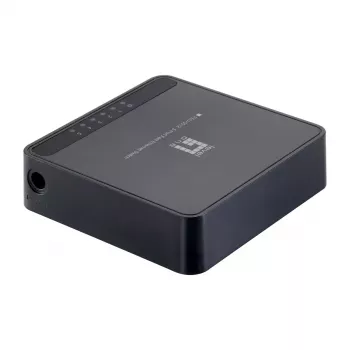 Netzwerk-Switch LevelOne FEU-0512 Fast Ethernet 10/100 Schwarz