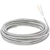 InLine Telefonkabel 4-adrig massiv Installation 2x2x06mm geschirmt 25m