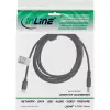InLine USB-C auf ASUS/Lenovo Notebook (rund) Ladekabel, 2m