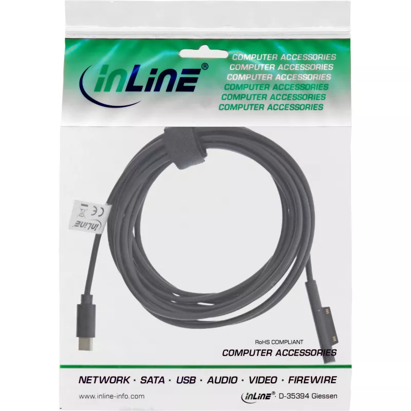 InLine USB-C auf Surface Ladekabel, 2 m