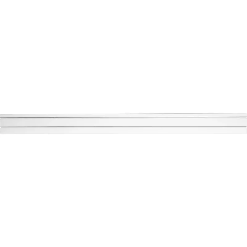 InLine Aluminium Slatwall Panel zur Wandmontage, weiß, 1,2 m