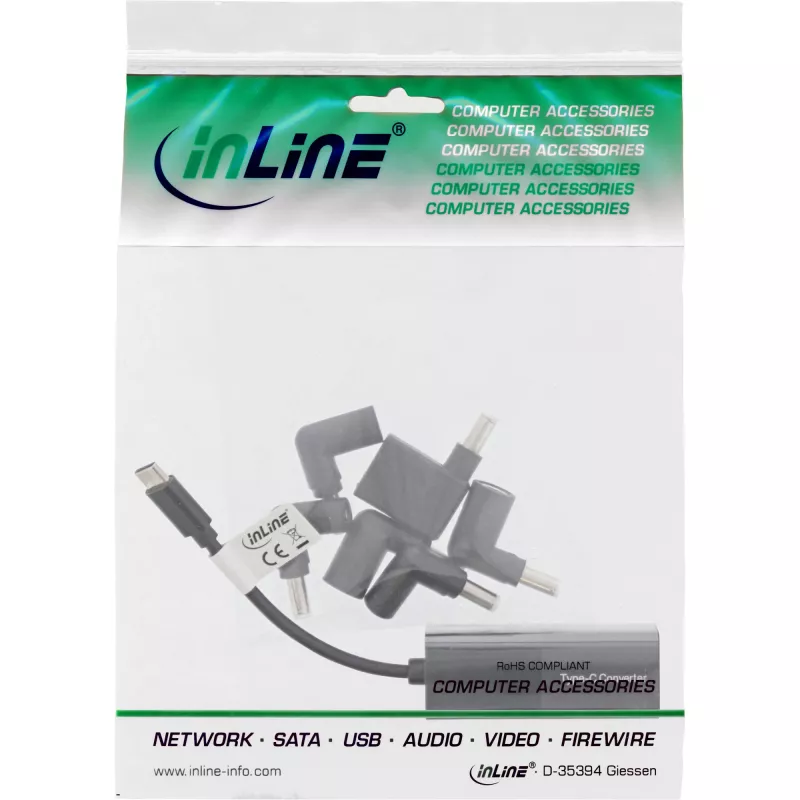 Netzteil InLine Notebook 26679 USB-C 7-in-1 Ladeset