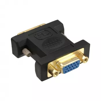InLine DVI-A Adapter DVI 12+5 Stecker auf VGA 15HD Buchse vergoldet