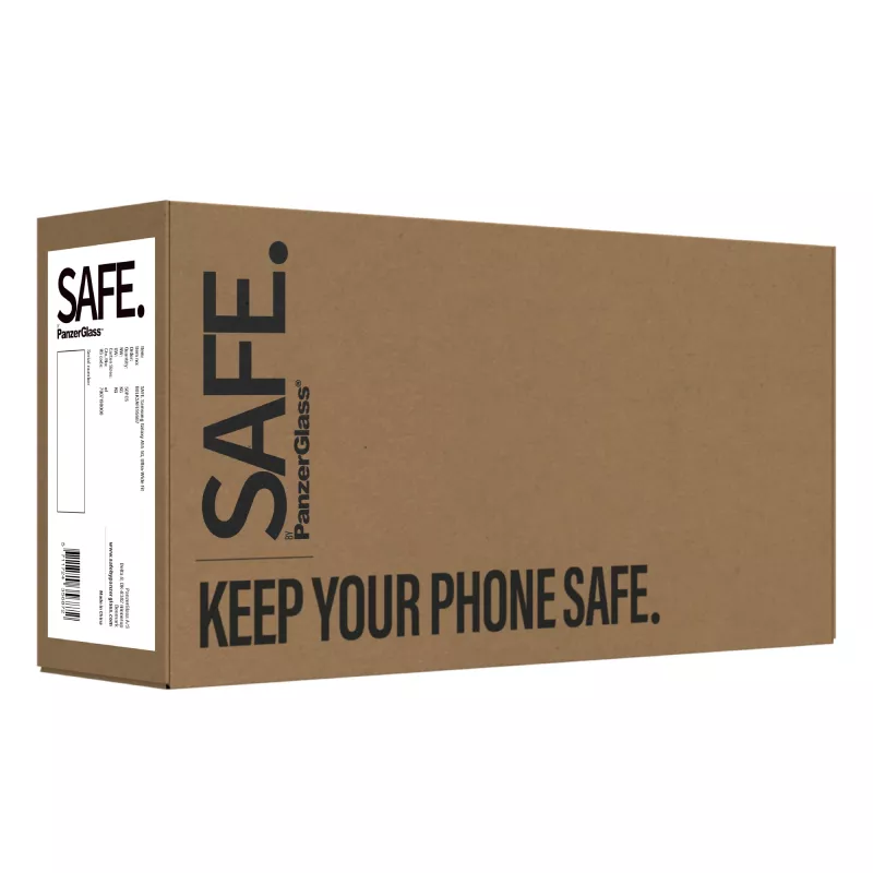 Tempered Glass Screen Protector PanzerGlass SAFE for Samsung Galaxy A55 5G — Ultra-Wide Fit, Scratch & Shock Resistant, 50 Stk.