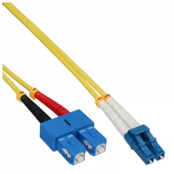 Glasfaser-Duplexkabel LC/SC 9/125µm OS2 3m InLine 88656N