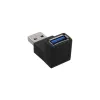 USB 3.0 Adapter Typ A Stecker / A Buchse abgewinkelt 90° InLine 35300R