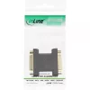 InLine DVI-I Adapter Digital + Analog 24+5 Buchse / Buchse Schwarz vergoldet