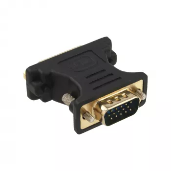 InLine DVI-A Adapter DVI 24+5 Buchse / HD15 Stecker goldbeschichtet