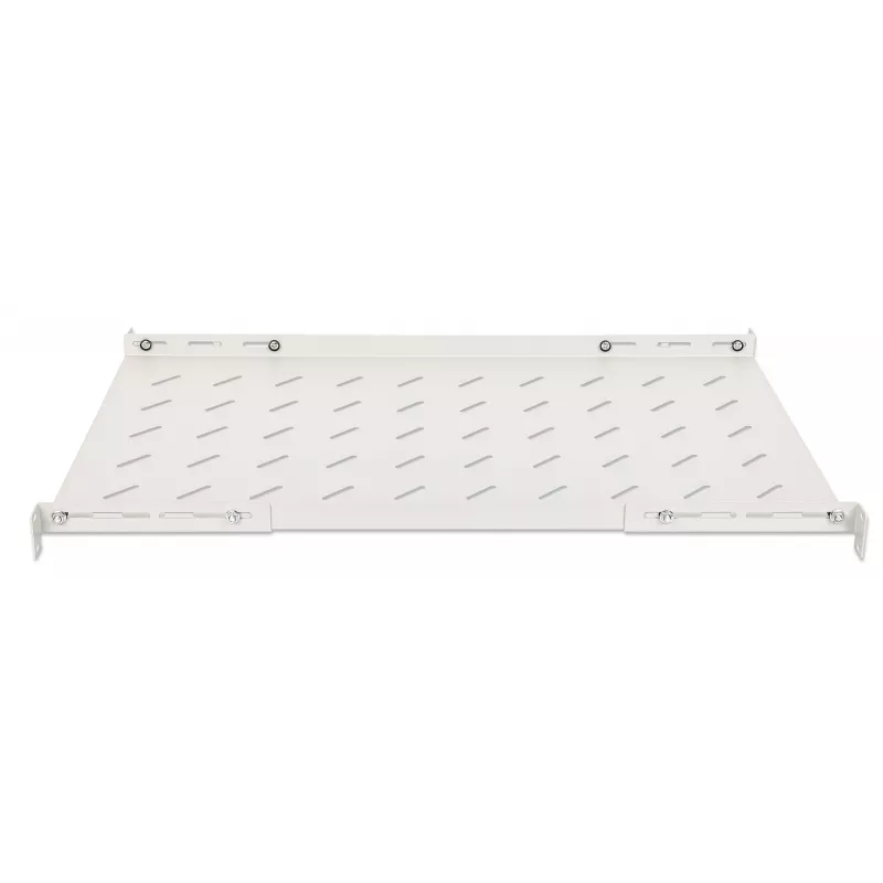 Intellinet 19 Zoll Festes Fachboden (verstellbar), 1U, 750 mm Fachbodentiefe, 750 bis 950 mm verstellbare Schienentiefe, max. 20 kg, Grau, lebenslange Garantie