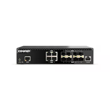 QNAP QSW-M3212R-8S4T Netzwerk-Switch Managed 10G Ethernet (100/1000/10000) 1U