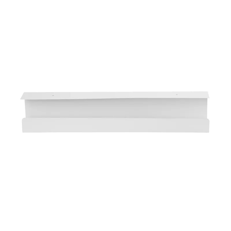 InLine Untertisch-Kabelmanagementsystem 23190W — Stahl, weiß, 114×600×76 mm