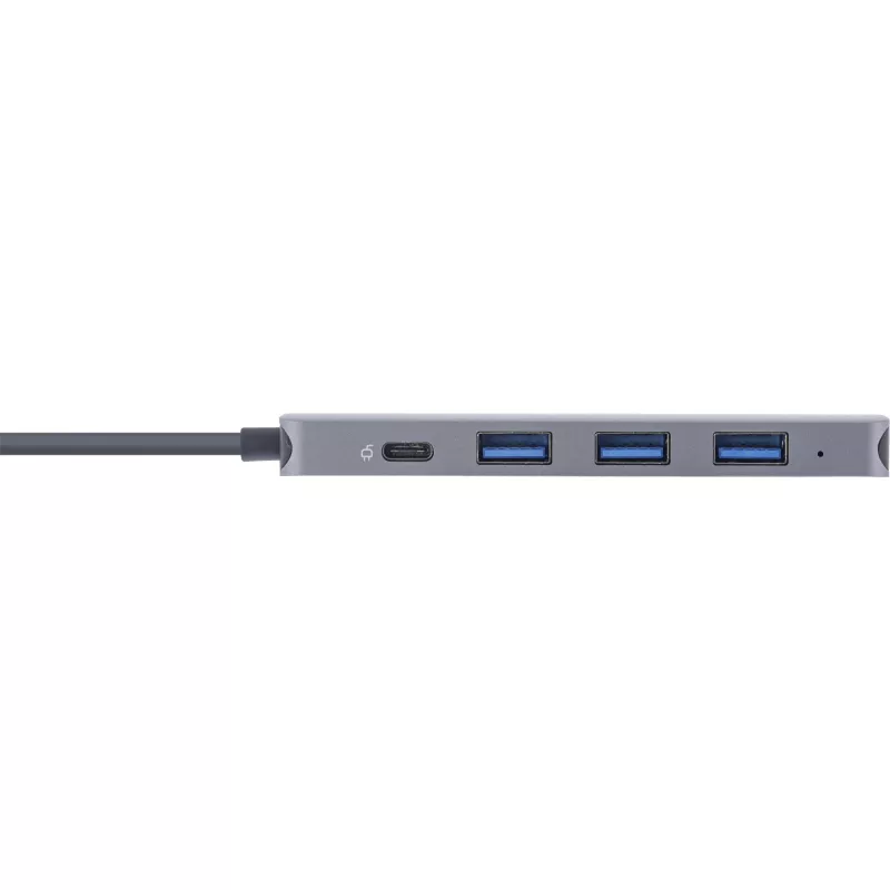 USB Hub InLine USB 3.2 USB-C Multi Hub 4x USB-A 5Gb/s + USB-C (Daten/PD 87W)