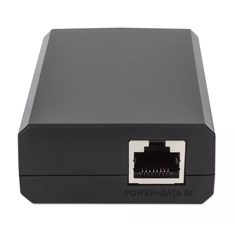 Intellinet PoE-Splitter mit USB-C-Ausgang, PoE++ / 4PPoE, Gigabit Ultra, IEEE 802.3bt, RJ45 Ein- und Ausgangsports, bis zu 45 W USB-C-Ausgang