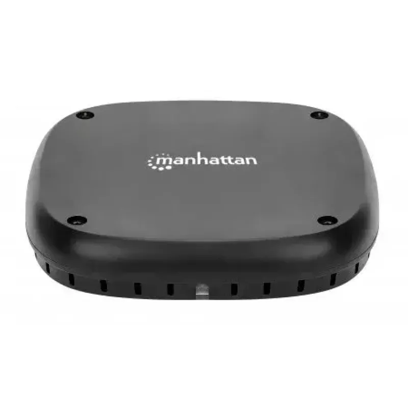 Kabelloses Ladepad Manhattan 10W Untertisch Schwarz 1,2m Kabel